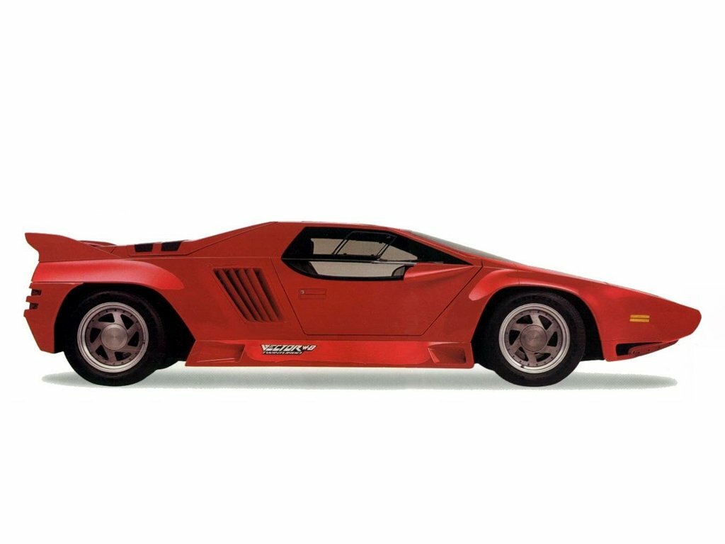 Vector W8 Twin Turbo, , 1989–1994, Купе: Вид сбоку