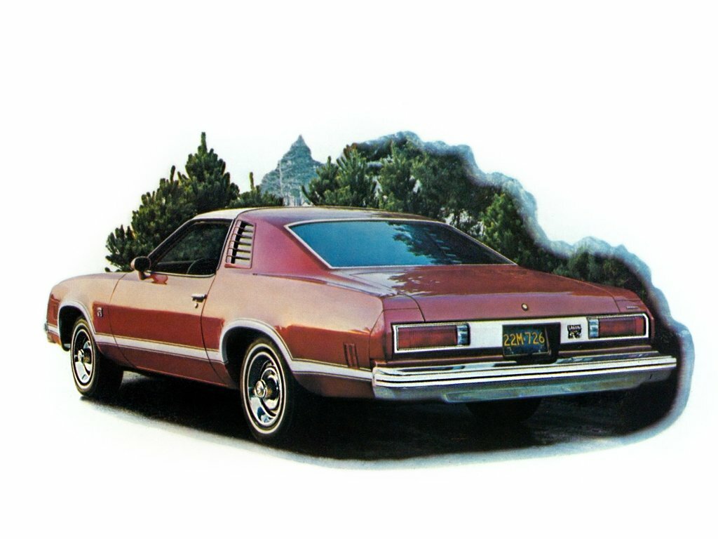 Chevrolet Chevelle, III, 1973–1977, Coupe: Rear three-quarter view