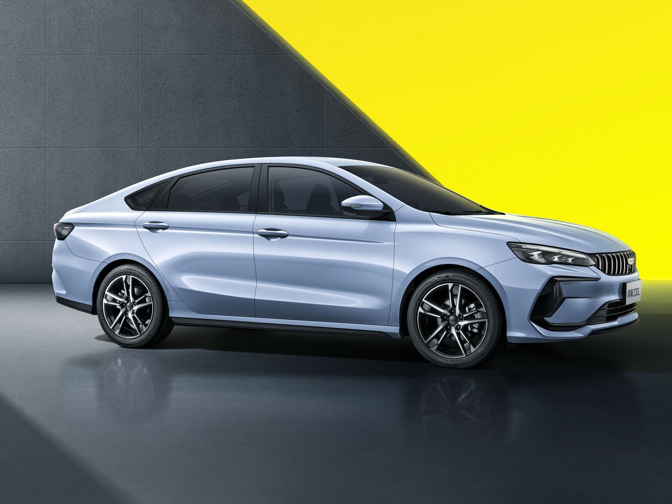 Geely Binrui Cool, I Рестайлинг, 2023–2026, Седан: Вид сбоку