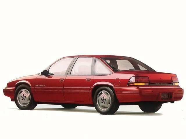 Pontiac Grand Prix, V, 1988–1996, Седан: Вид сзади в три четверти