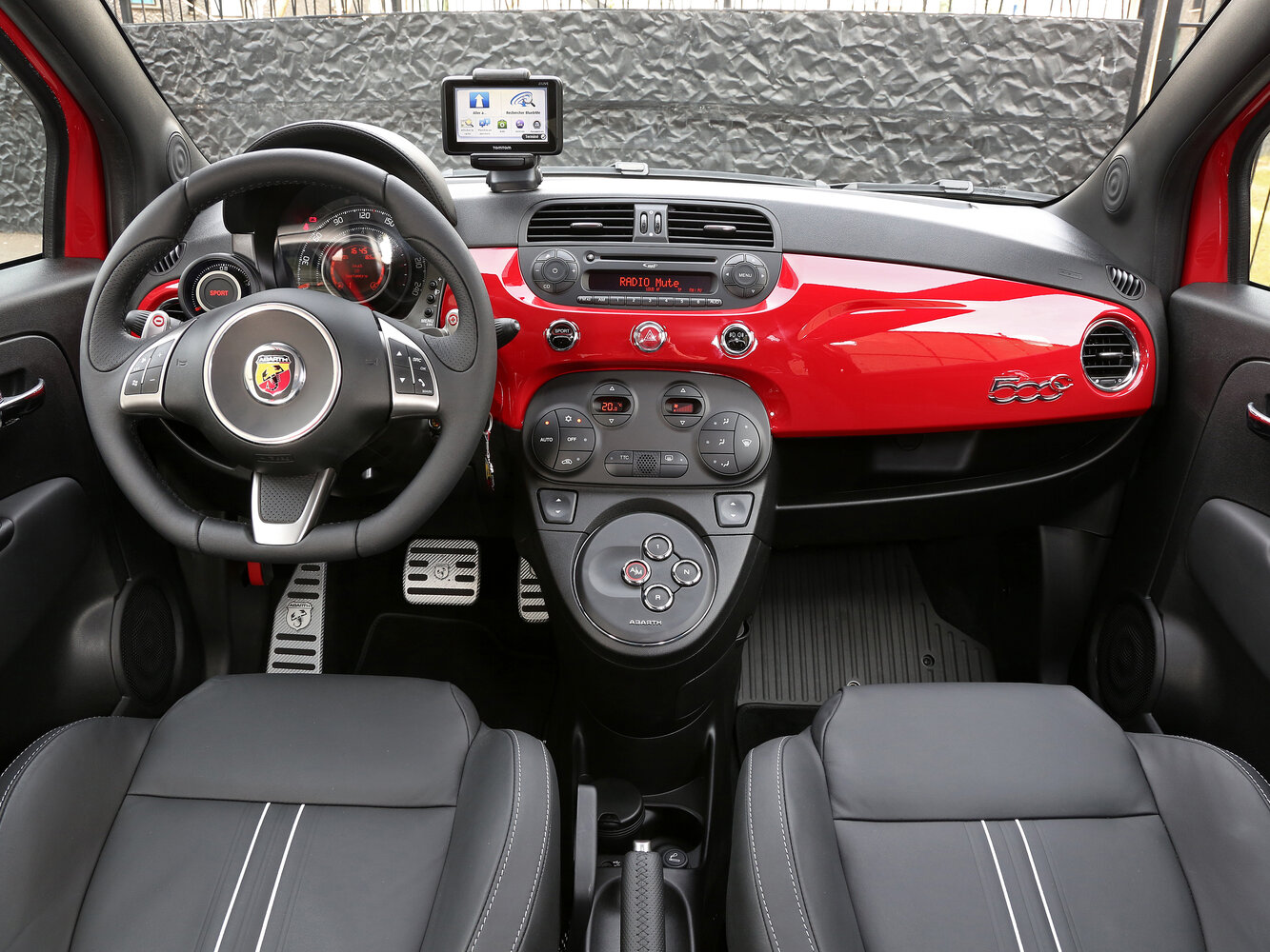Abarth 595, I, 2012–2016, Convertible: Dashboard