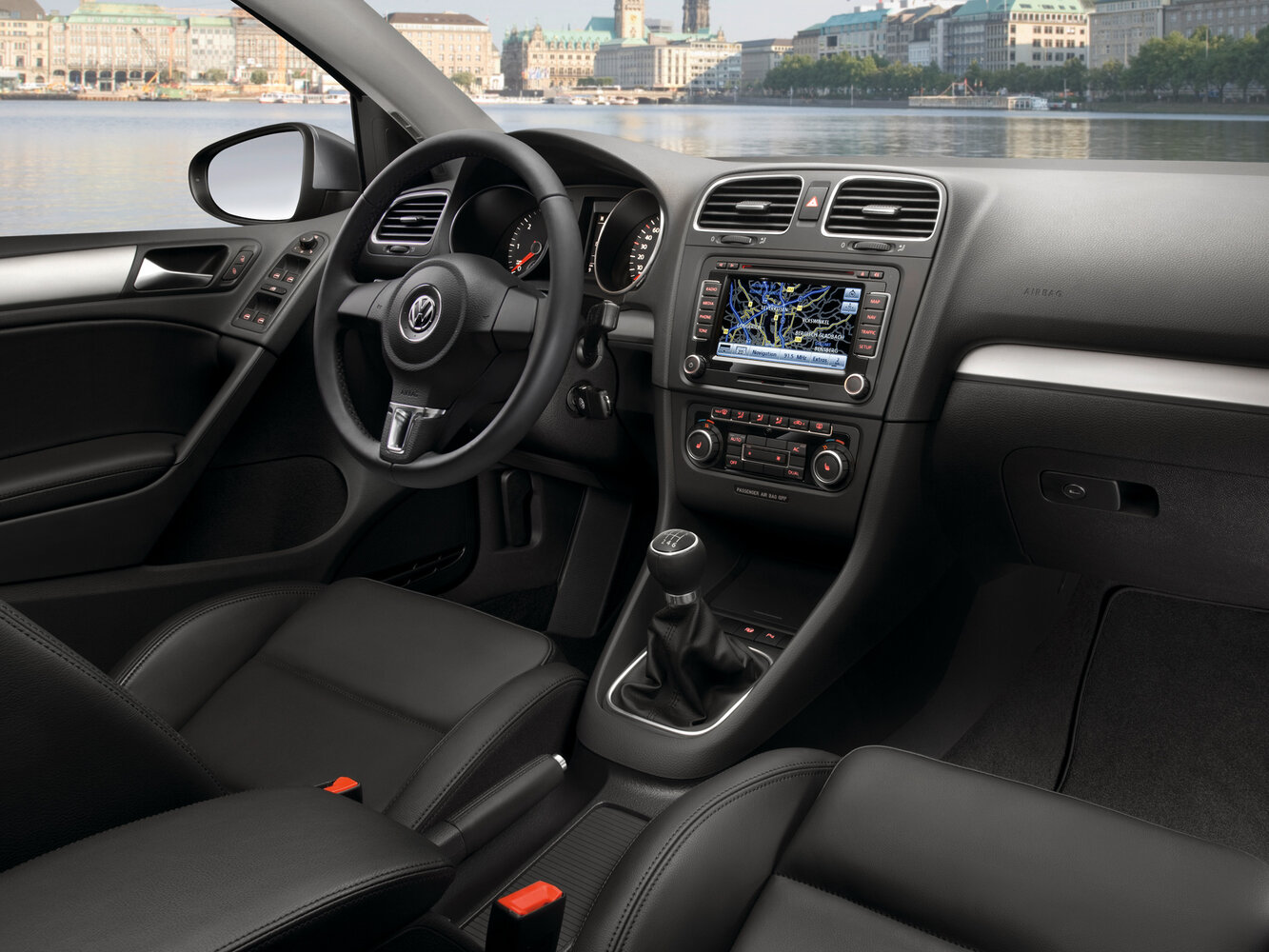 Volkswagen Golf, VI, 2008–2012, Hatchback 5 door: Front cabin