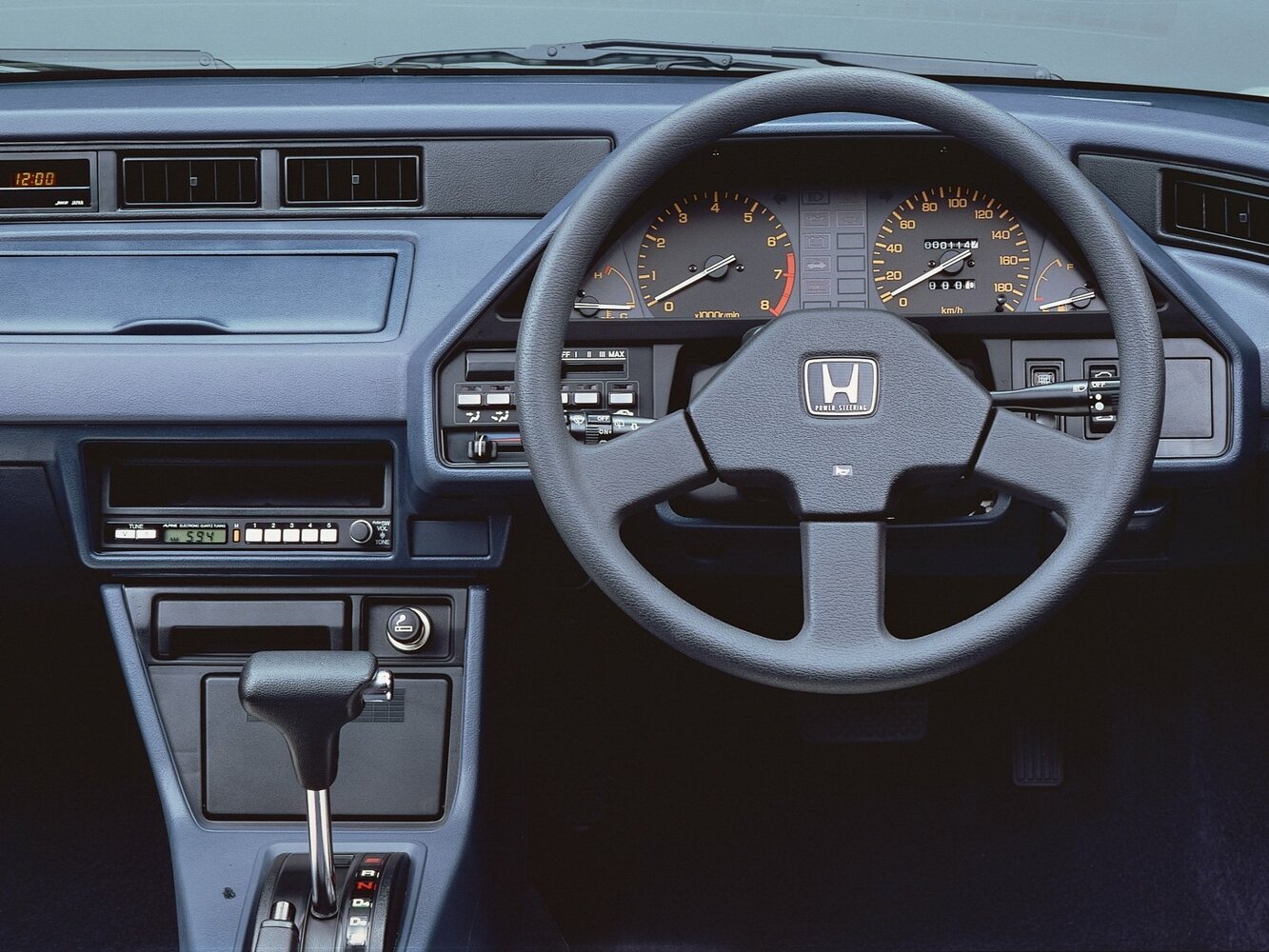 Honda CR-X, I, 1983–1987, Coupe: Dashboard