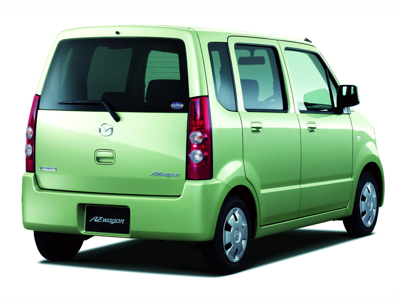 Mazda AZ-Wagon, III, 2003–2005, Микровэн: Rear three-quarter view