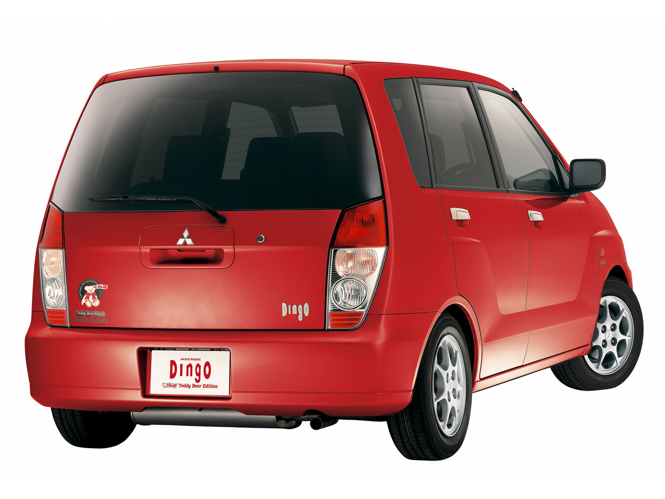 Mitsubishi Dingo, I facelift, 2001–2003, Hatchback 5 door: Rear three-quarter view