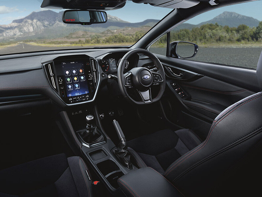 Subaru WRX, II, 2021–2026, Estate 5 door Sportwagon: Front cabin