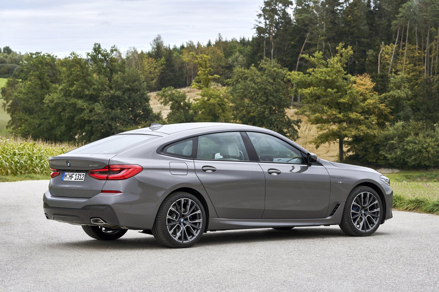 BMW 6 серии, IV (G32) Рестайлинг, 2020–2024, Лифтбек Gran Turismo: Вид сзади в три четверти