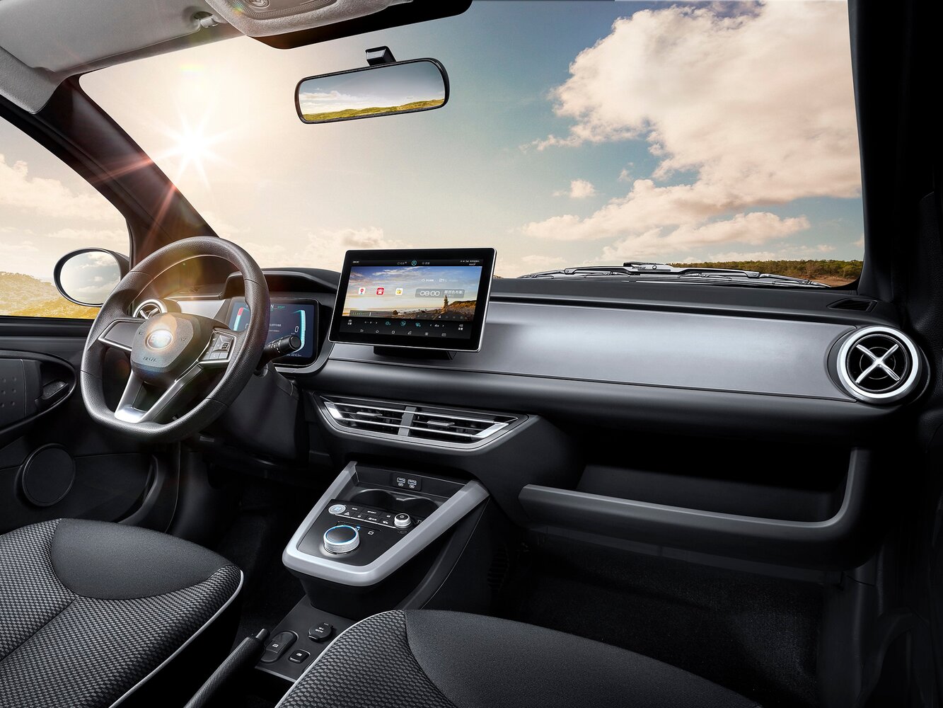 BYD E1, , 2019–2021, Хэтчбек 5 дв.: Передняя часть салона