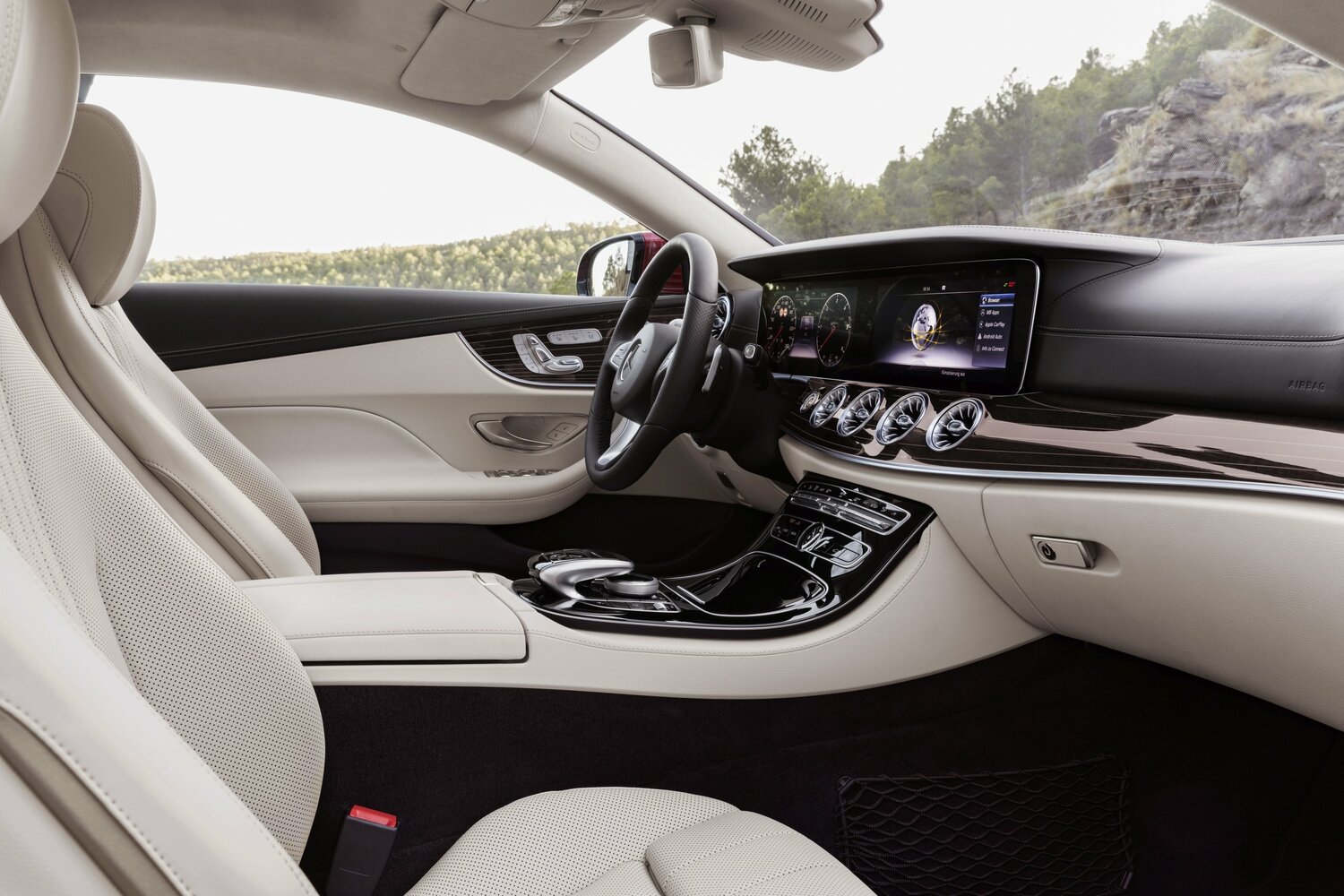 Mercedes-Benz E-Класс, V (W213, S213, C238), 2016–2021, Купе-хардтоп: Передняя часть салона
