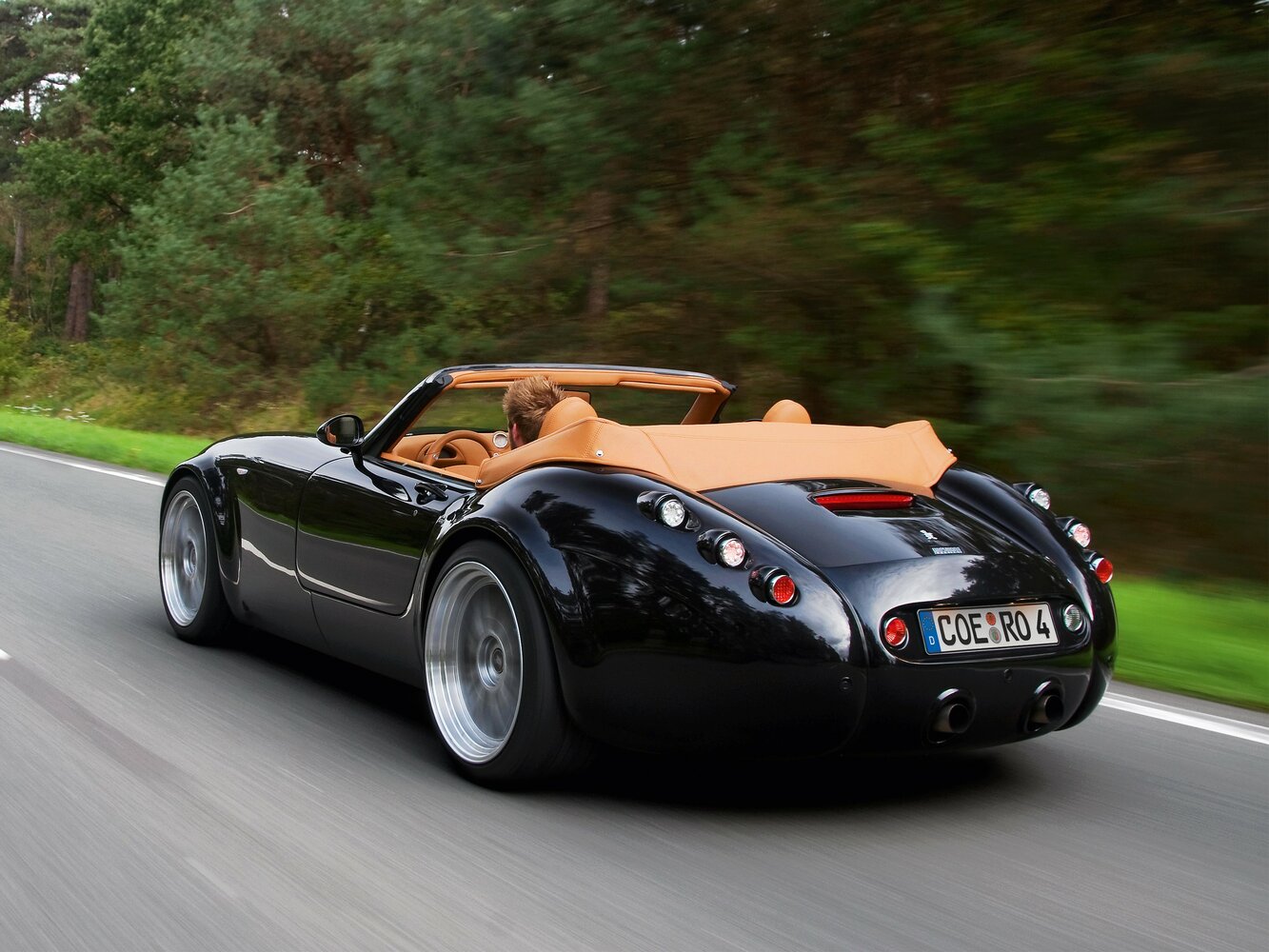 Wiesmann Roadster, III (MF4), 2009–2014, Родстер: Вид сзади в три четверти