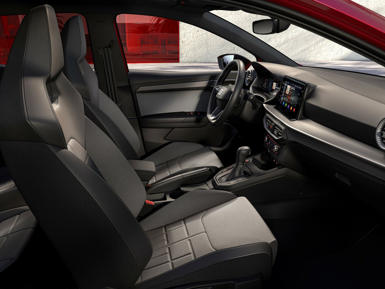 SEAT Ibiza, V Рестайлинг 2, 2025–2026, Хэтчбек 5 дв.: Передняя часть салона