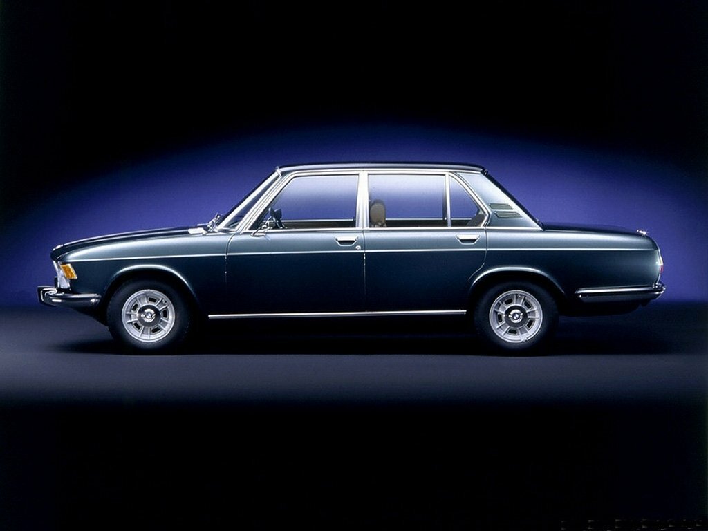 BMW E3, , 1968–1977, Седан: Вид сбоку