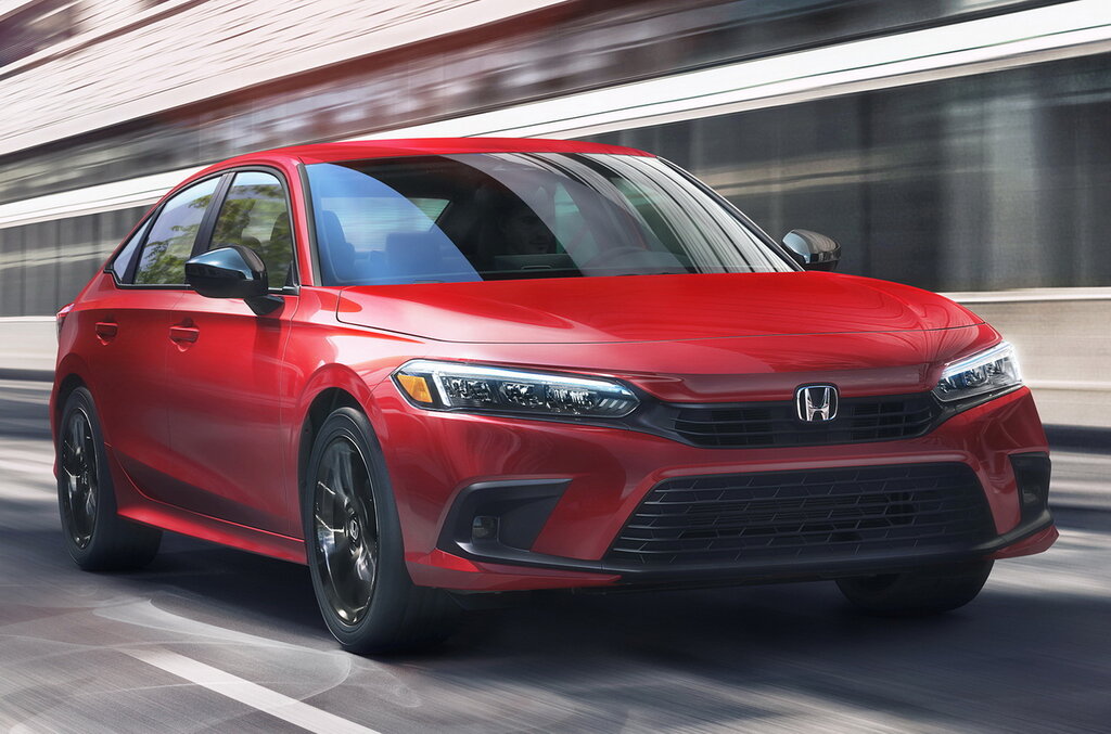 Honda Civic, 11 поколение, FE, Седан, США, 11.2020 - 06.2024: фото поколения 3