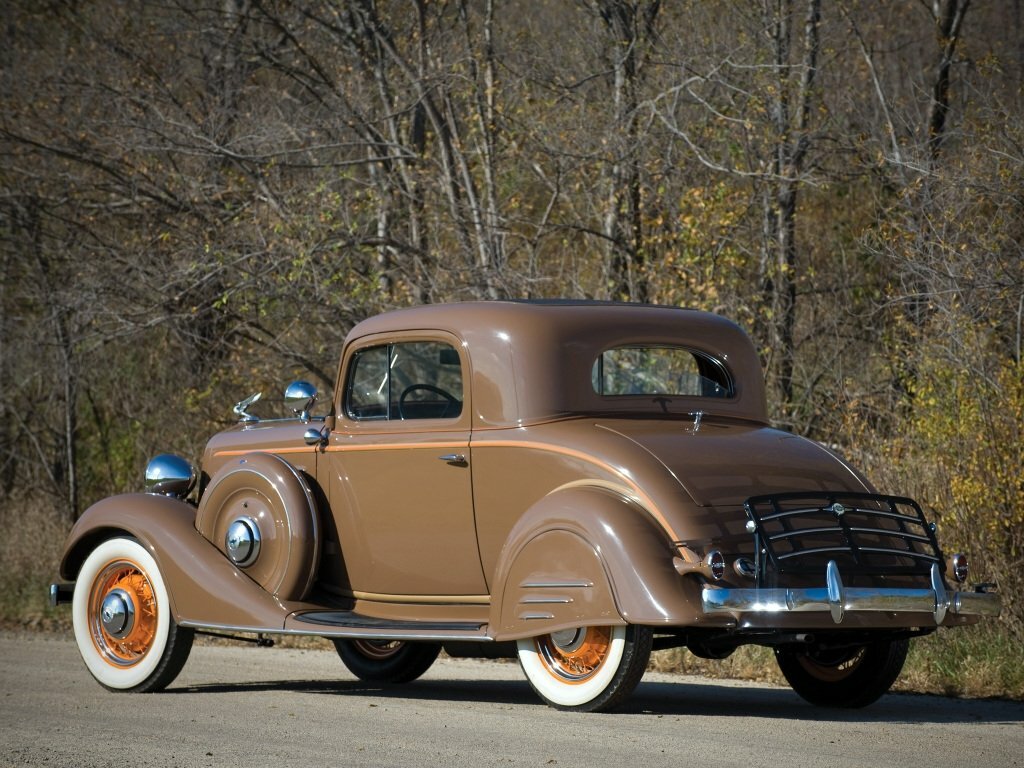Chevrolet Master, , 1933–1940, Купе EA/ED: Вид сзади в три четверти