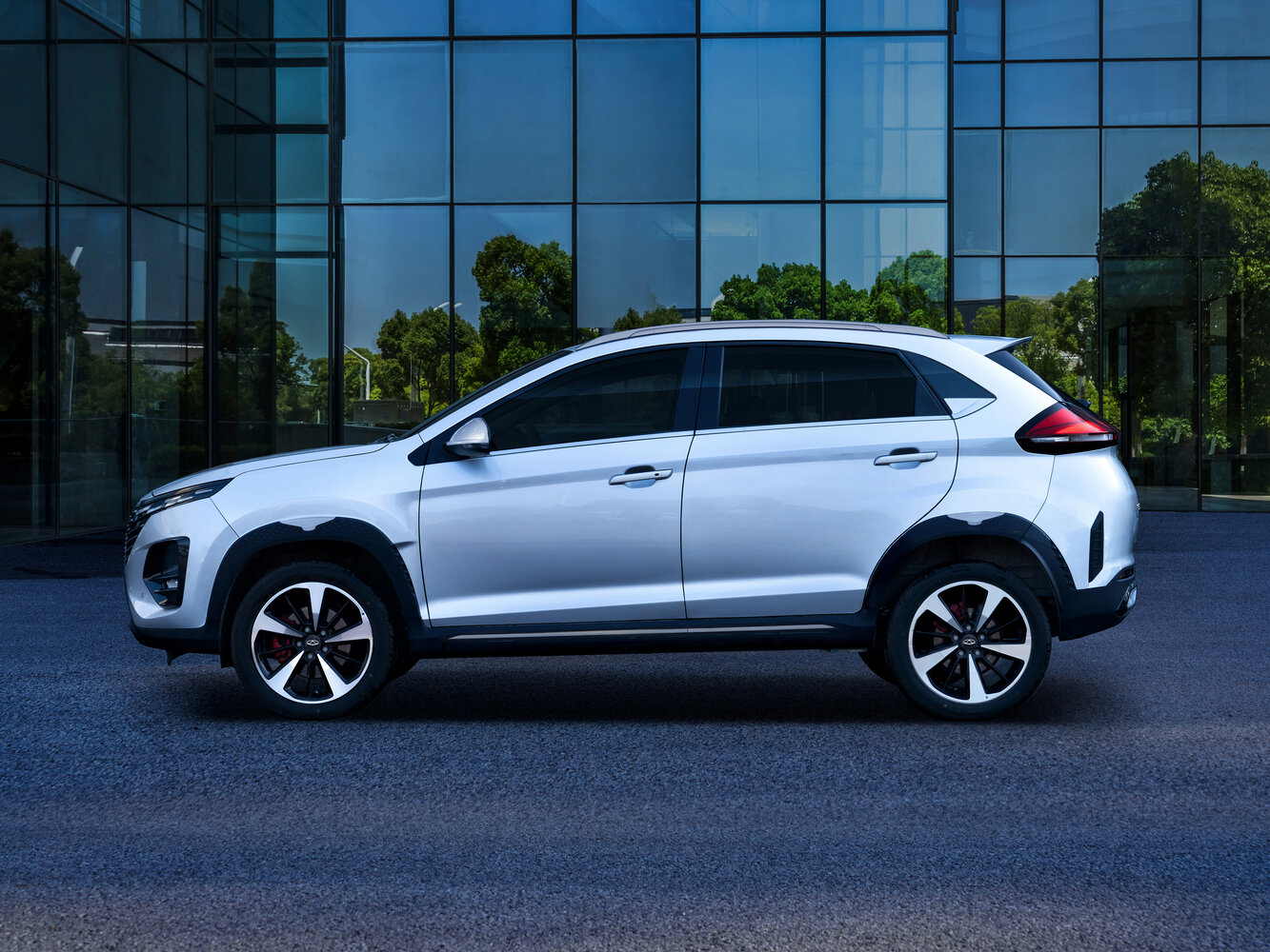 Chery Tiggo 2 Pro, I Рестайлинг, 2025–2026, Внедорожник 5 дв.: Вид сбоку