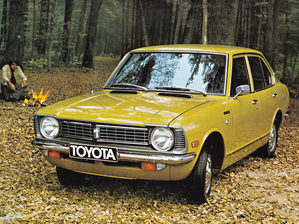 Toyota Corolla, 2 поколение, E20, Седан, США, 05.1970 - 07.1974: фото поколения 1