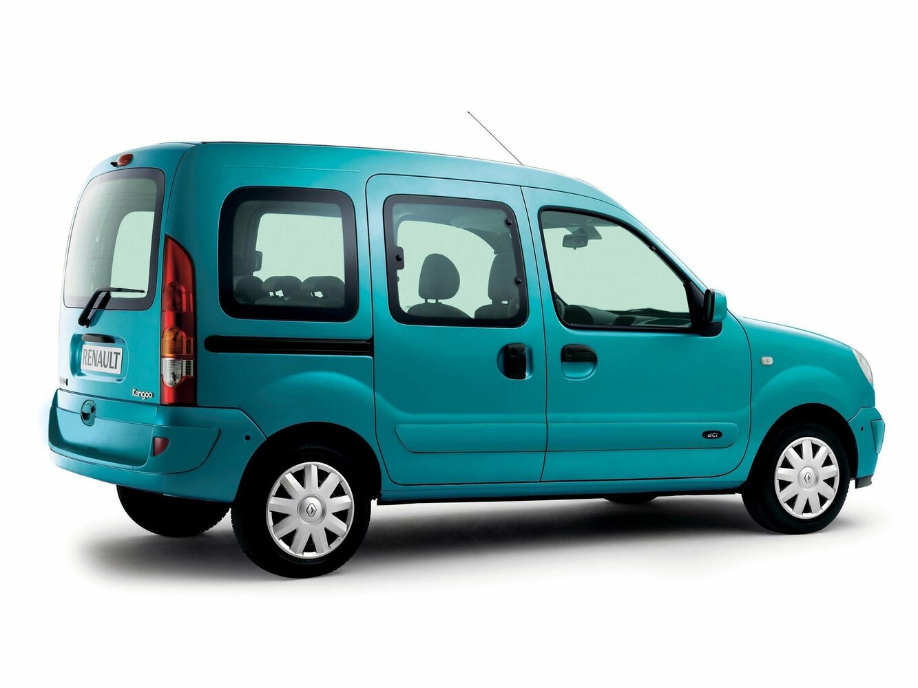 Renault Kangoo, I Рестайлинг, 2003–2009, Компактвэн: Вид сзади в три четверти