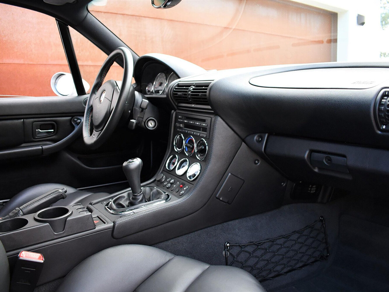 BMW Z3 M, I facelift (E36), 2001–2002, Coupe: Front cabin