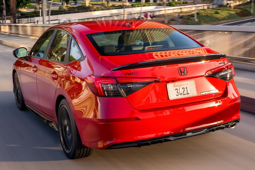 Honda Civic, 11 поколение, FE, Седан, США, 11.2020 - 06.2024: фото поколения 13