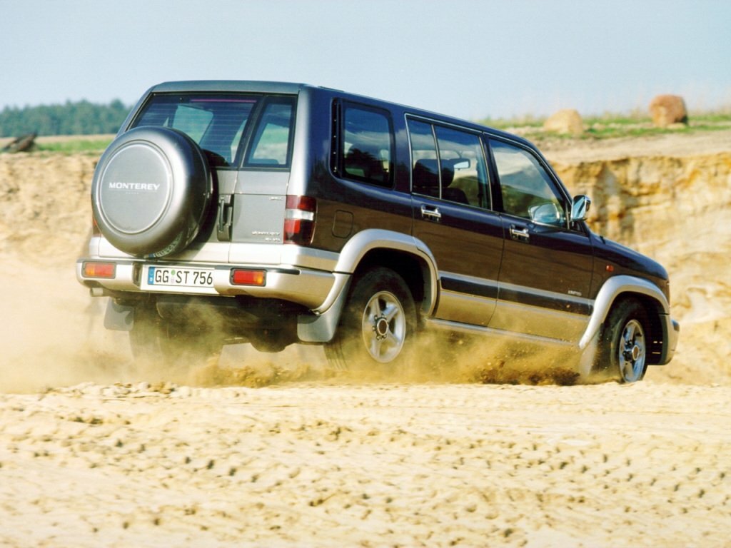 Opel Monterey, A рестайлинг, 1998–1999, Внедорожник 5 дв.: Вид сзади в три четверти