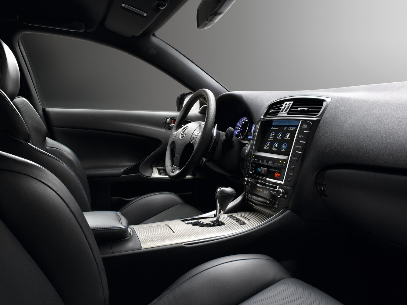 Lexus IS, II Рестайлинг, 2008–2010, Седан: Передняя часть салона