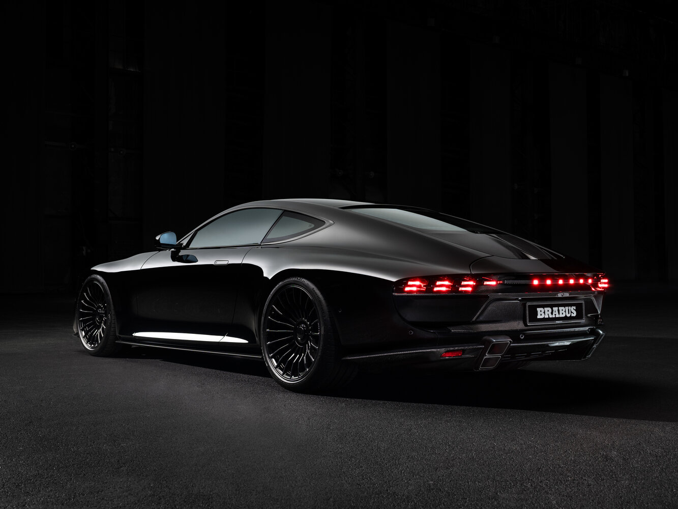 Brabus Bodo, , 2026–2026, Coupe: Rear three-quarter view