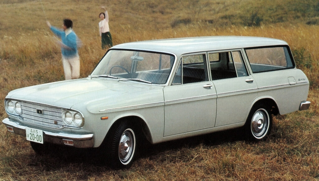 Toyota Crown, 2 поколение, S40, рестайлинг, Универсал, Япония, 07.1965 - 08.1967: фото поколения 2