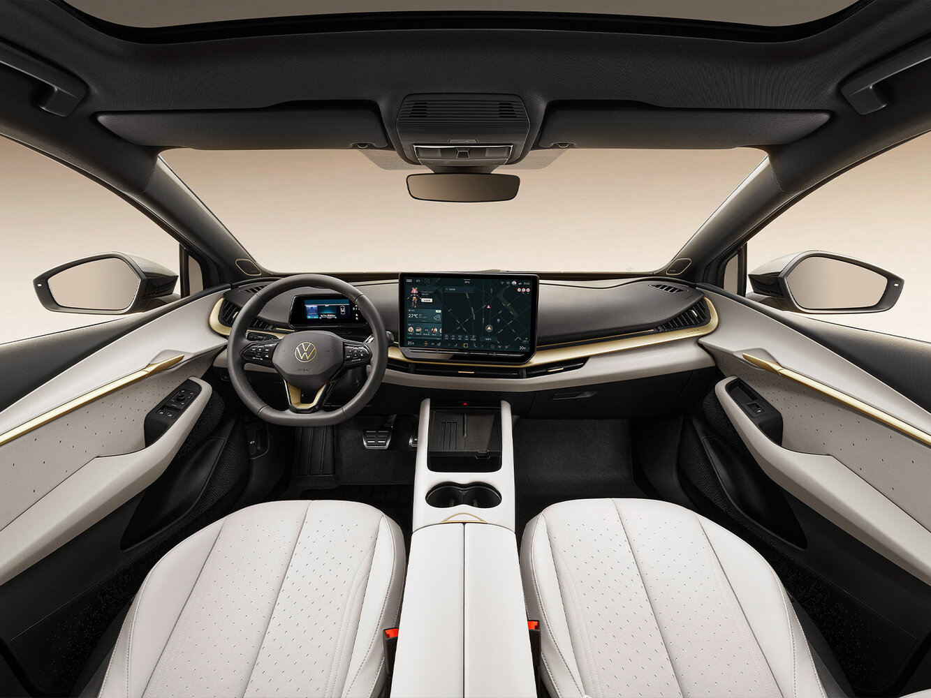 Volkswagen ID.Unyx 06, I, 2025–2026, Внедорожник 5 дв.: Передняя панель