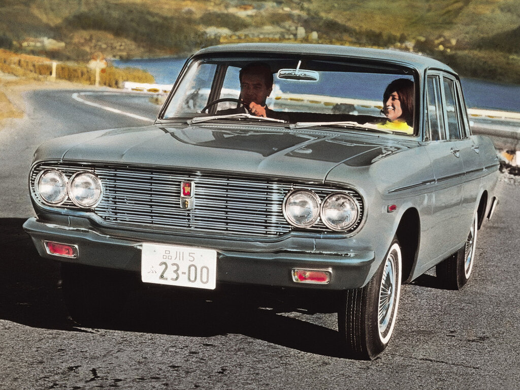 Toyota Crown, 2 поколение, S40, рестайлинг, Седан, Япония, 07.1965 - 08.1967: фото поколения 1
