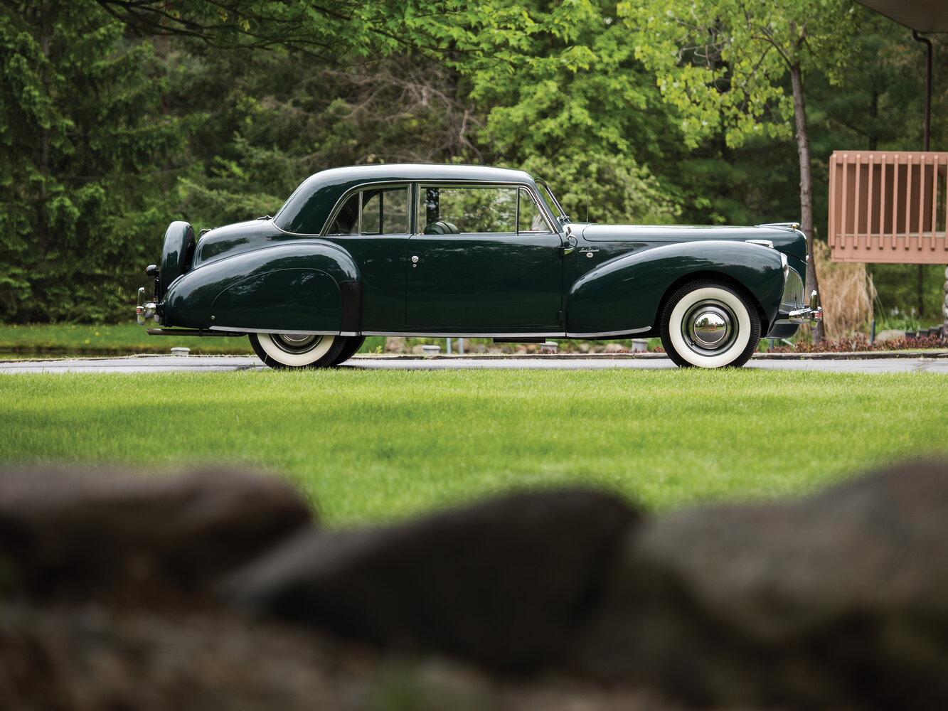 Lincoln Continental, I, 1939–1940, Купе: Вид сбоку