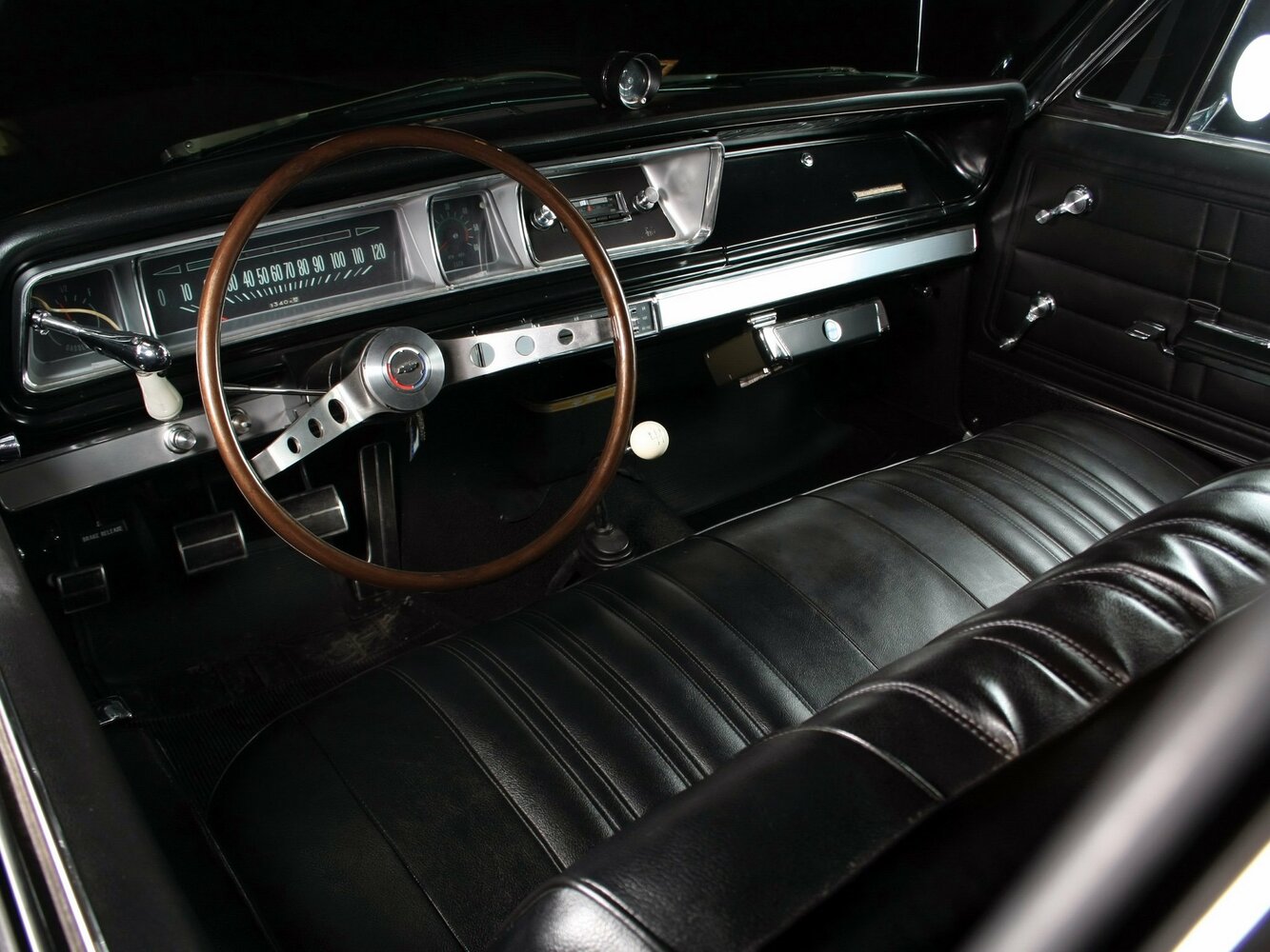 Chevrolet Impala, IV, 1964–1970, Купе-хардтоп: Передняя панель