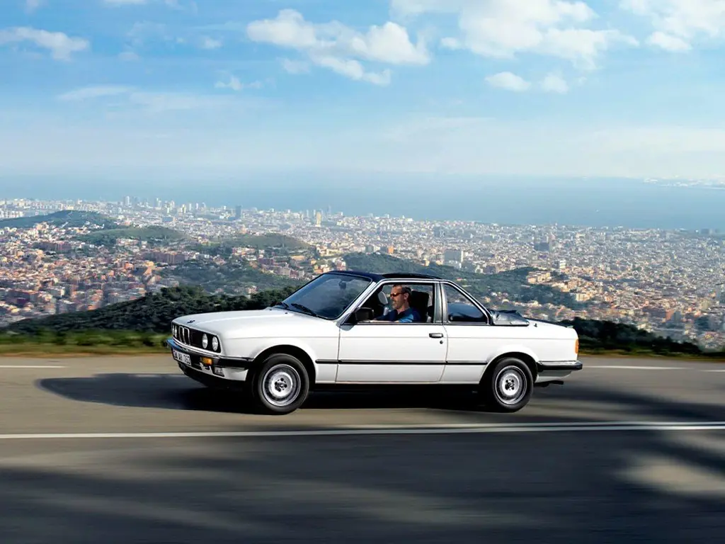 BMW 3-series, 2 поколение, E30, Открытый кузов, Европа, 07.1985 - 04.1993: фото поколения 11