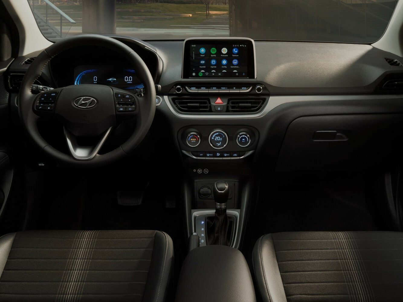 Hyundai HB20, II Рестайлинг, 2022–2026, Хэтчбек 5 дв.: Передняя панель