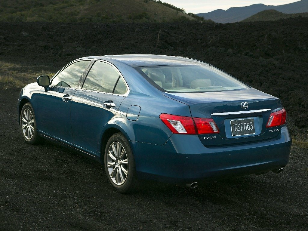 Lexus ES, V, 2006–2009, Седан: Вид сзади в три четверти
