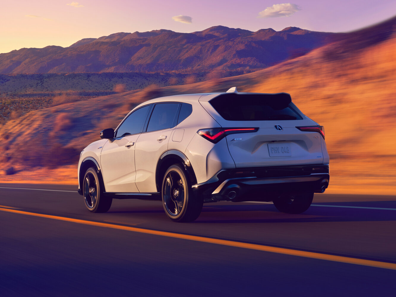 Acura ADX, , 2024–2026, Внедорожник 5 дв.: Вид сзади в три четверти