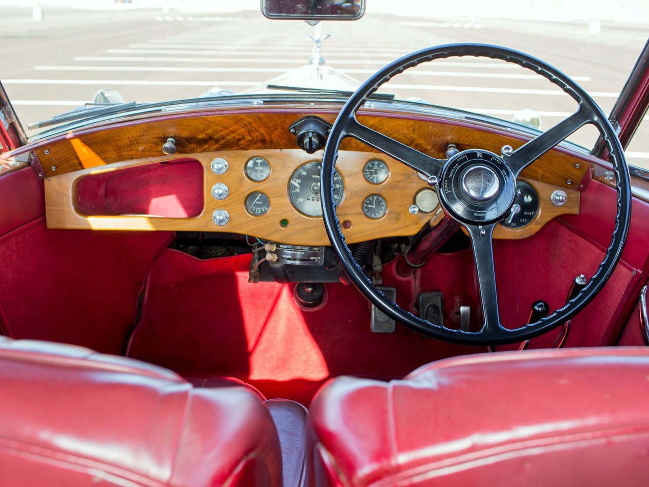 Rolls-Royce 20-25, I, 1929–1936, Кабриолет: Передняя панель