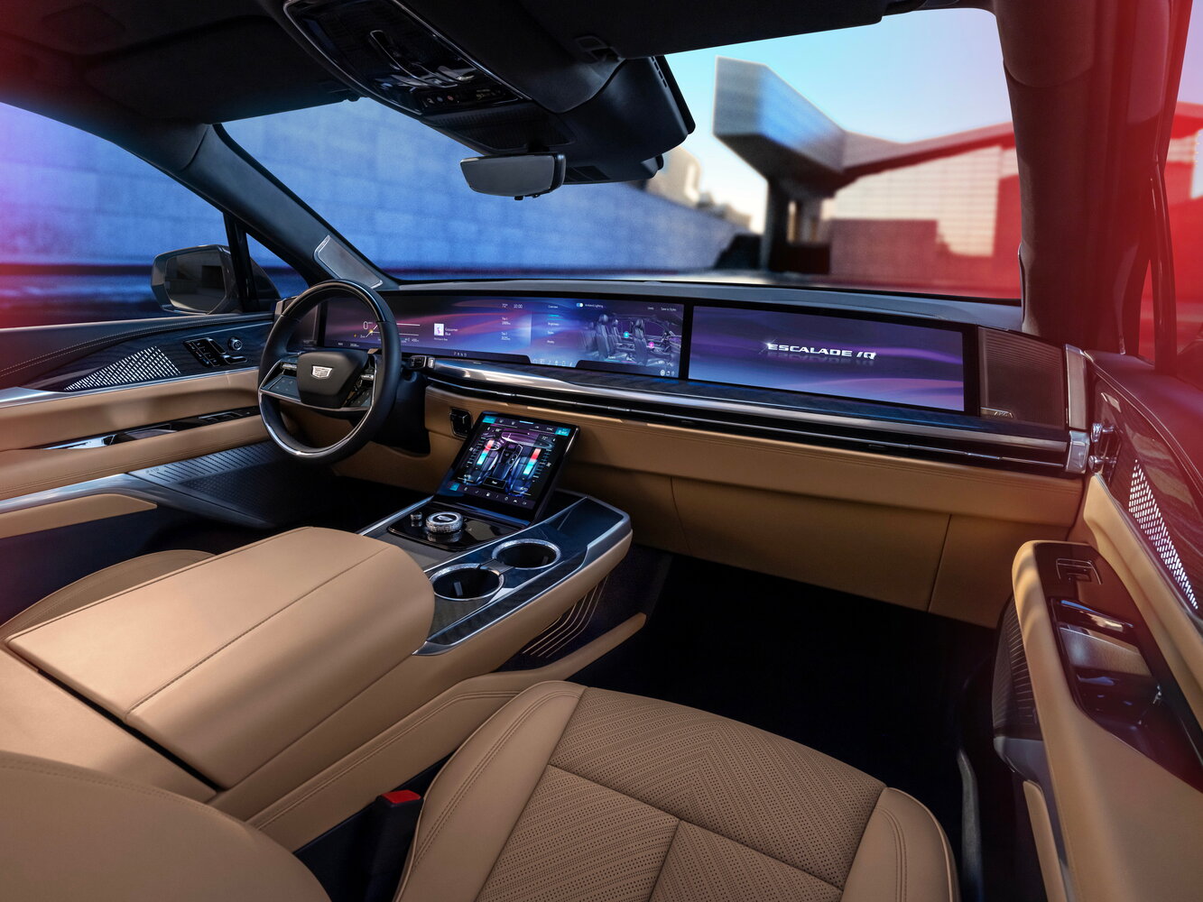 Cadillac Escalade iQ, , 2024–2026, Внедорожник 5 дв.: Передняя часть салона
