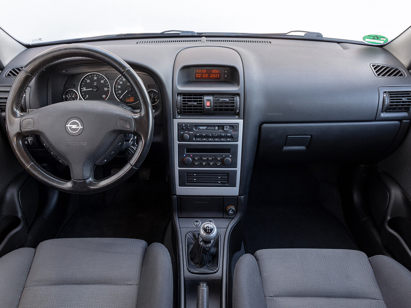 Opel Astra, G, 1998–2009, Универсал 5 дв.: Передняя панель