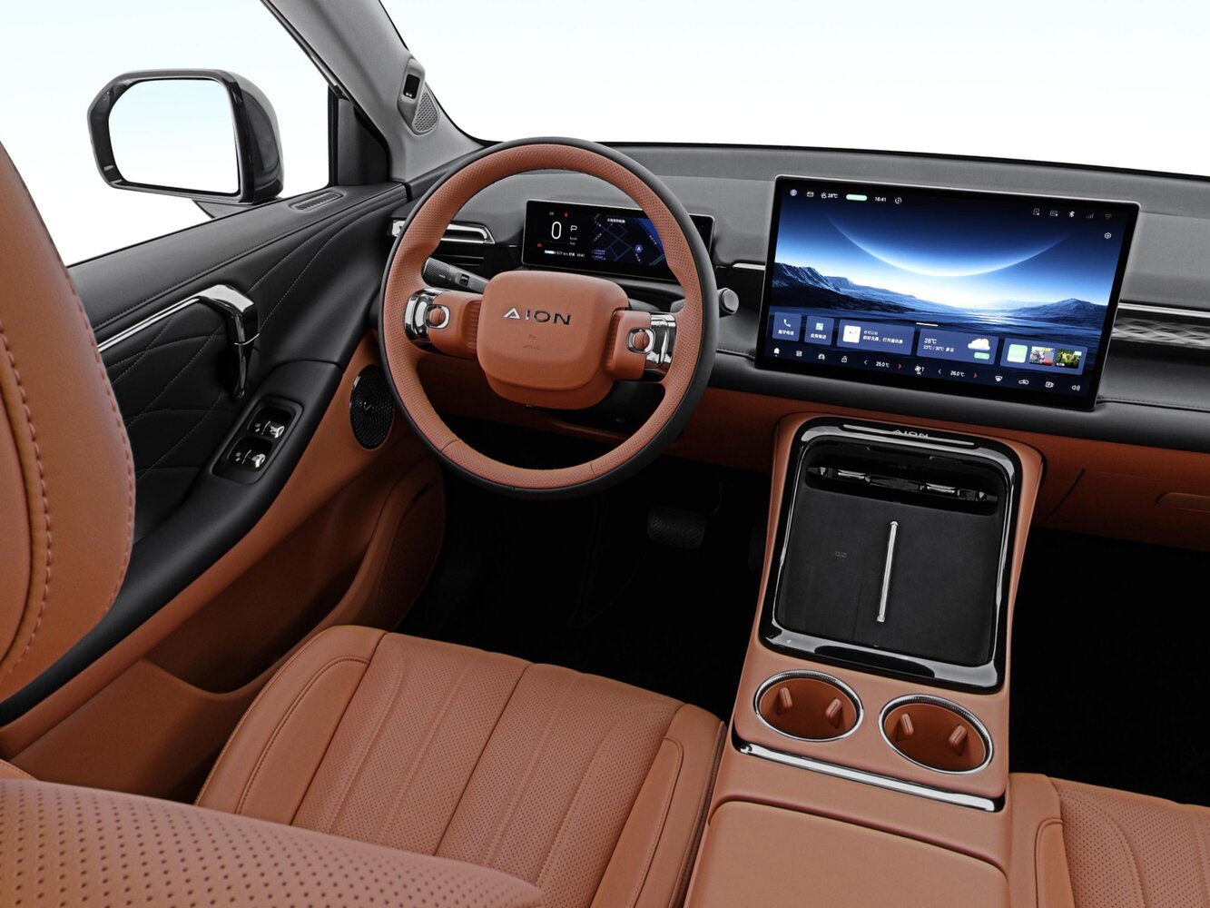 Aion V, II facelift, 2025–2026, SUV 5 door Home: Front cabin