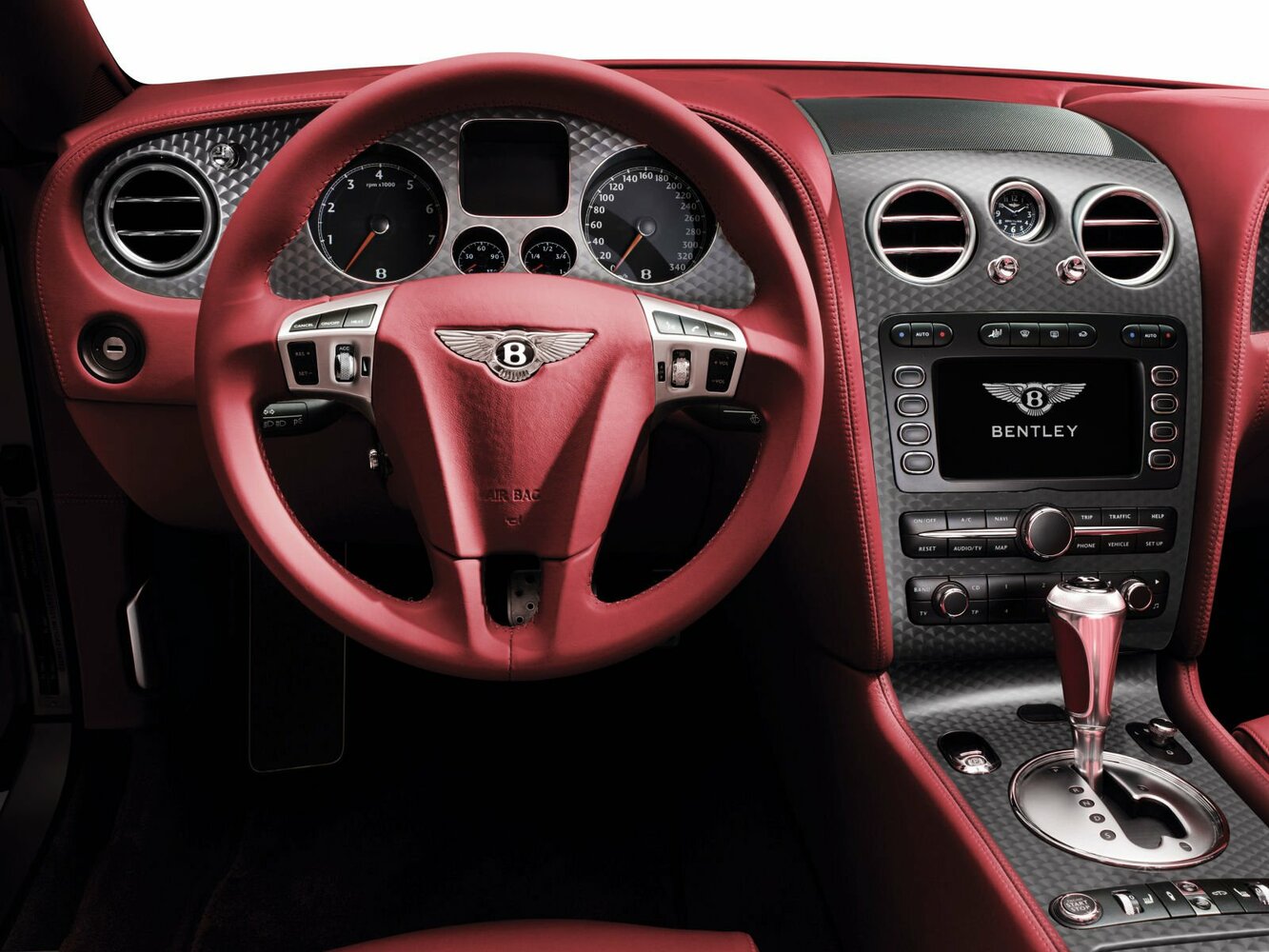 Bentley Continental GT, I, 2003–2011, Кабриолет: Передняя панель