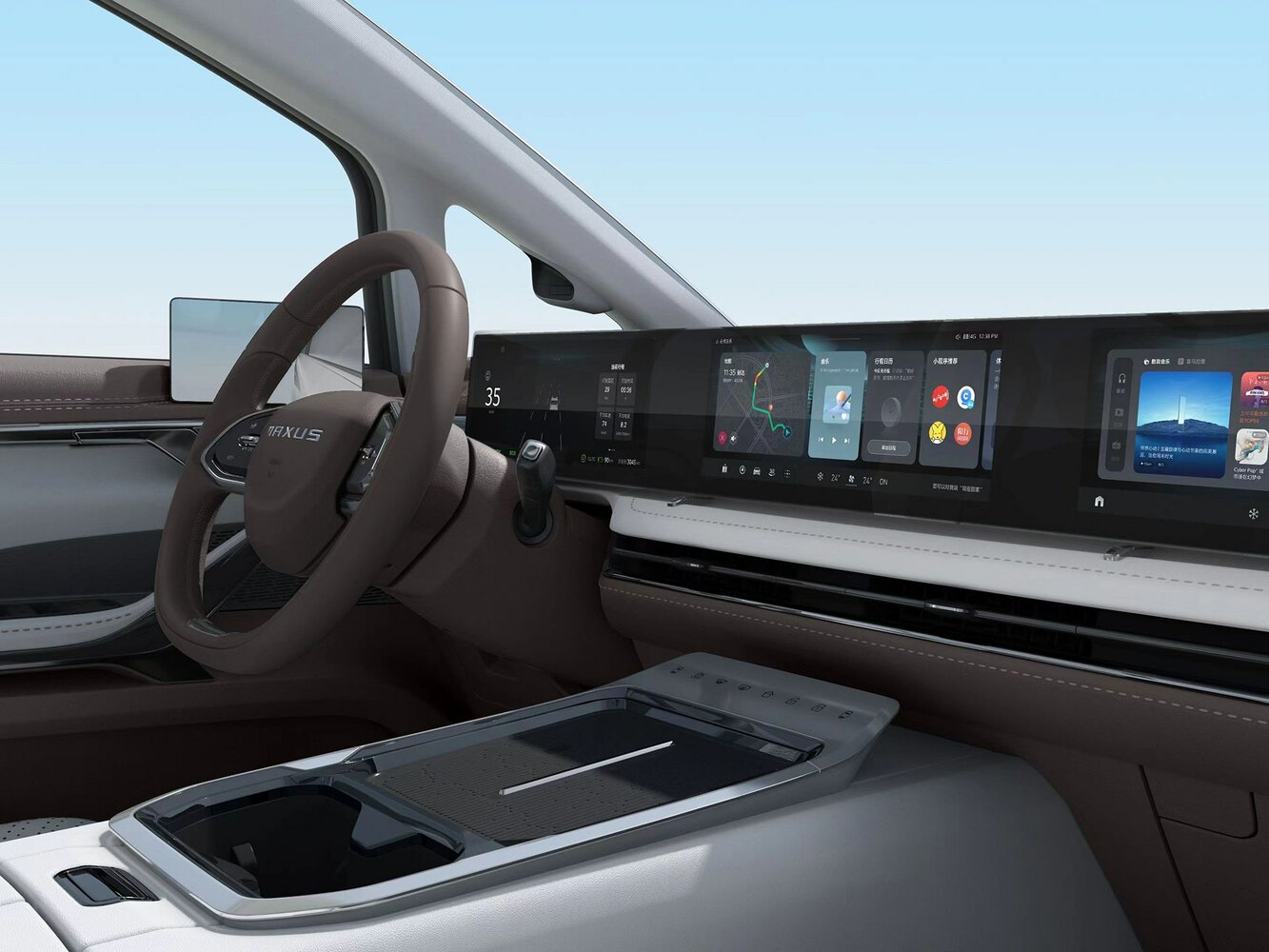 Maxus MIFA 7, , 2023–2026, Minivan: Front cabin