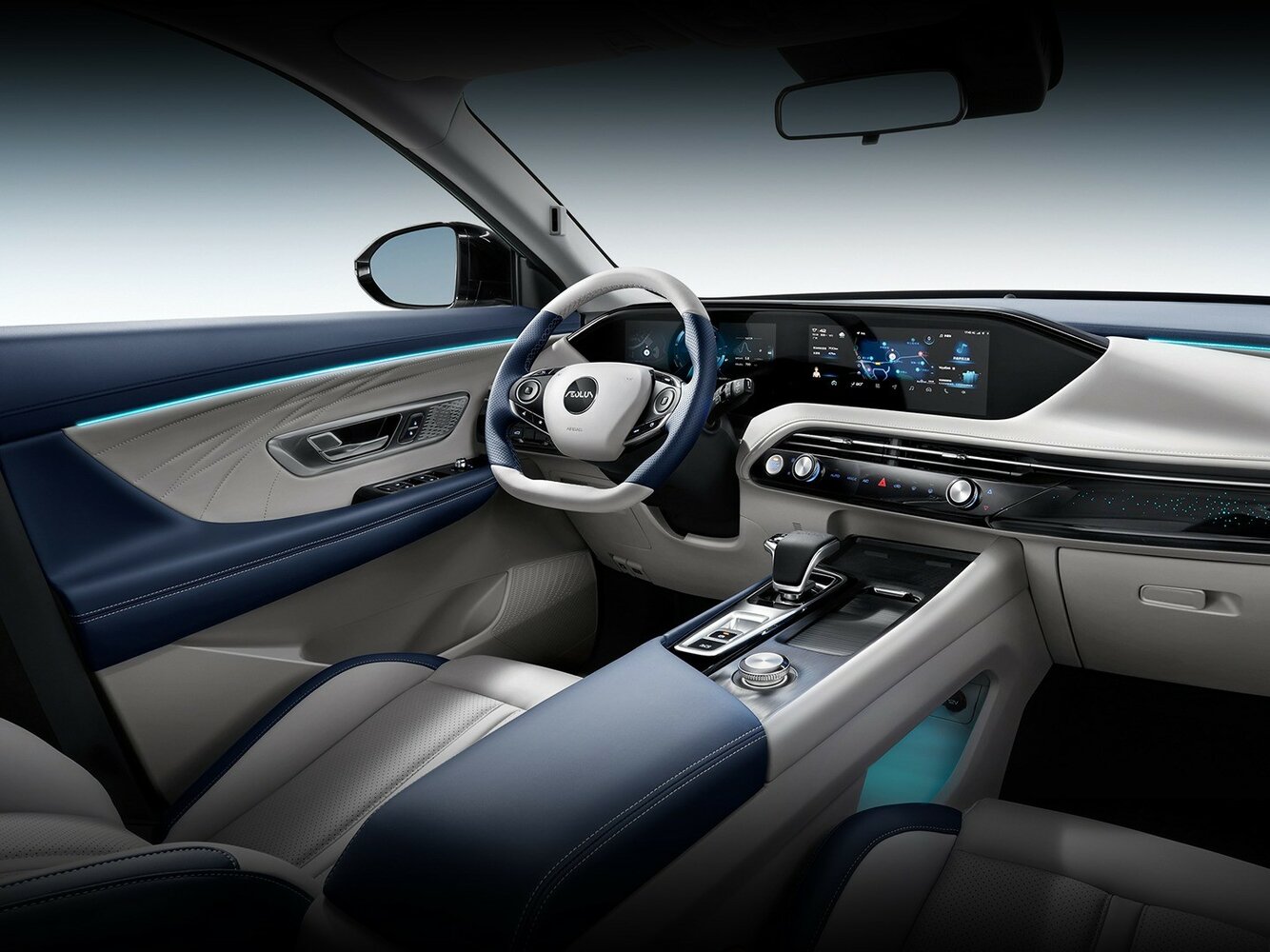 Dongfeng Huge, , 2022–2026, Внедорожник 5 дв.: Передняя часть салона