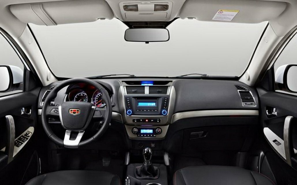 Geely Emgrand X7, I facelift, 2016–2019, SUV 5 door: Dashboard