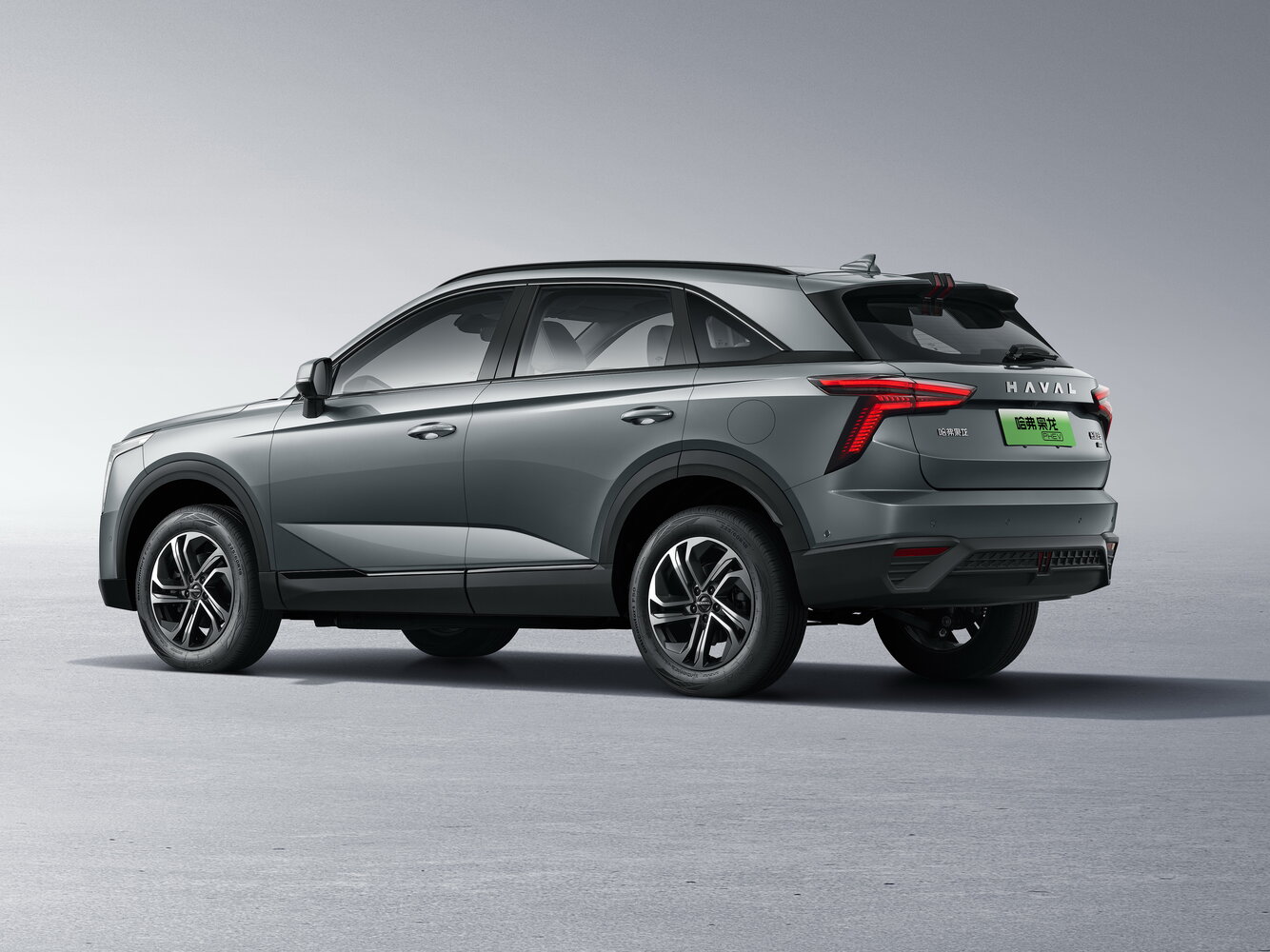 Haval Xiaolong, , 2023–2025, SUV 5 door: Rear three-quarter view