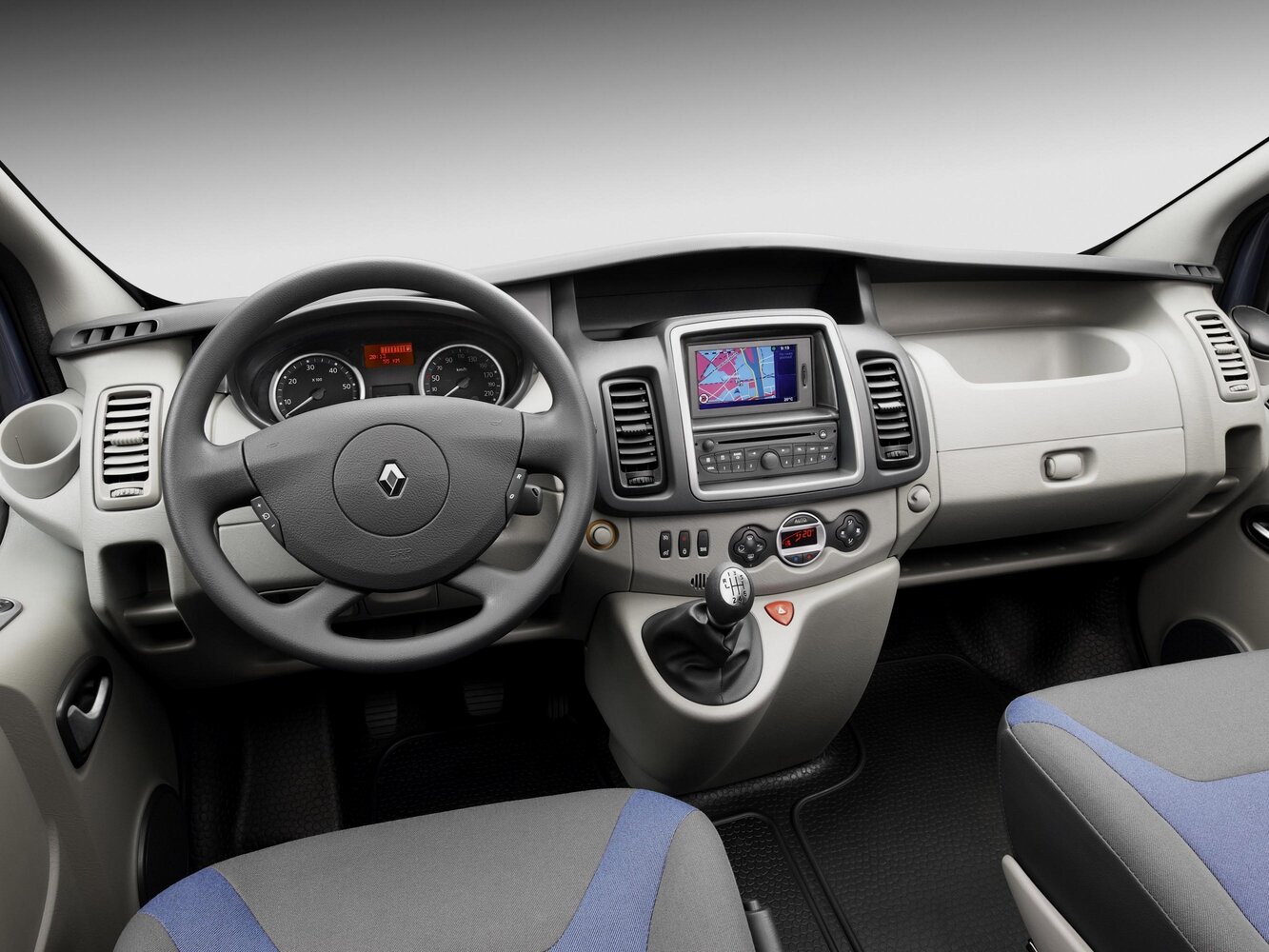 Renault Trafic, II Рестайлинг, 2006–2014, Фургон: Передняя панель