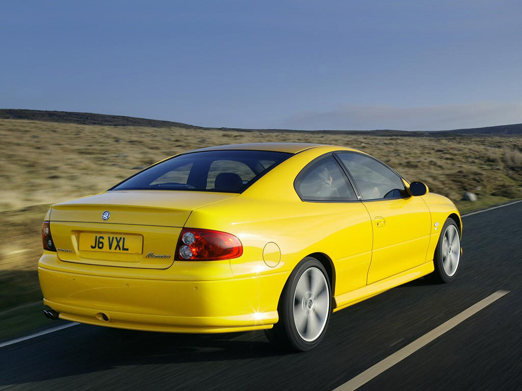 Vauxhall Monaro, , 2001–2007, Купе: Вид сзади в три четверти
