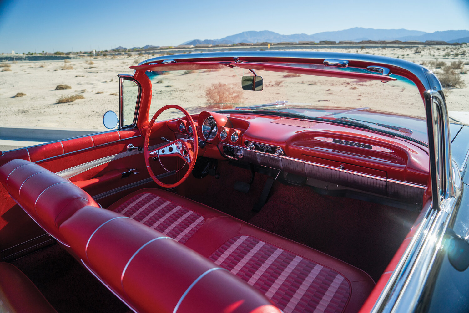 Chevrolet Impala, II, 1958–1960, Convertible: Front cabin