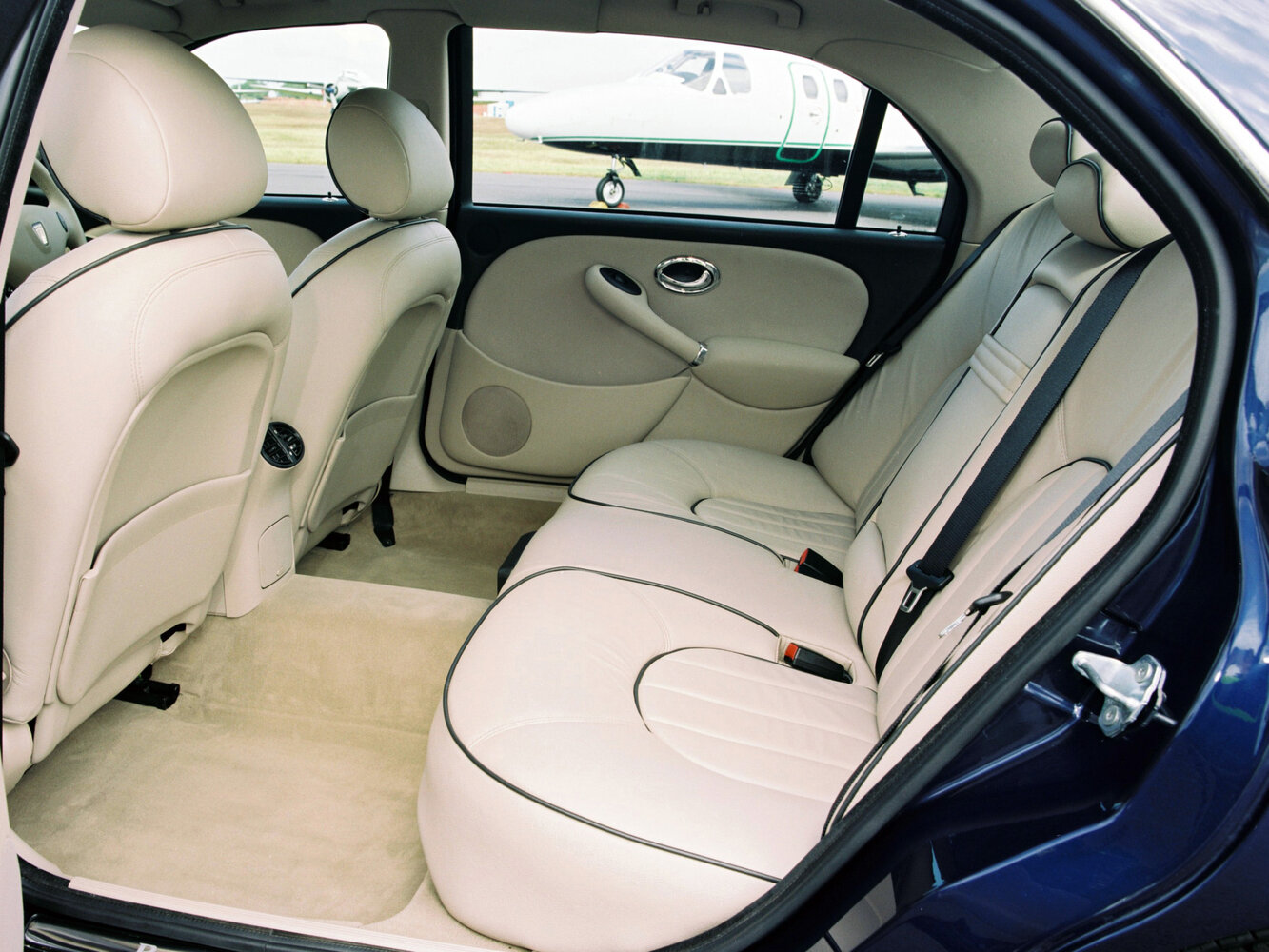 Rover 75, I, 1999–2004, Седан: Задняя часть салона