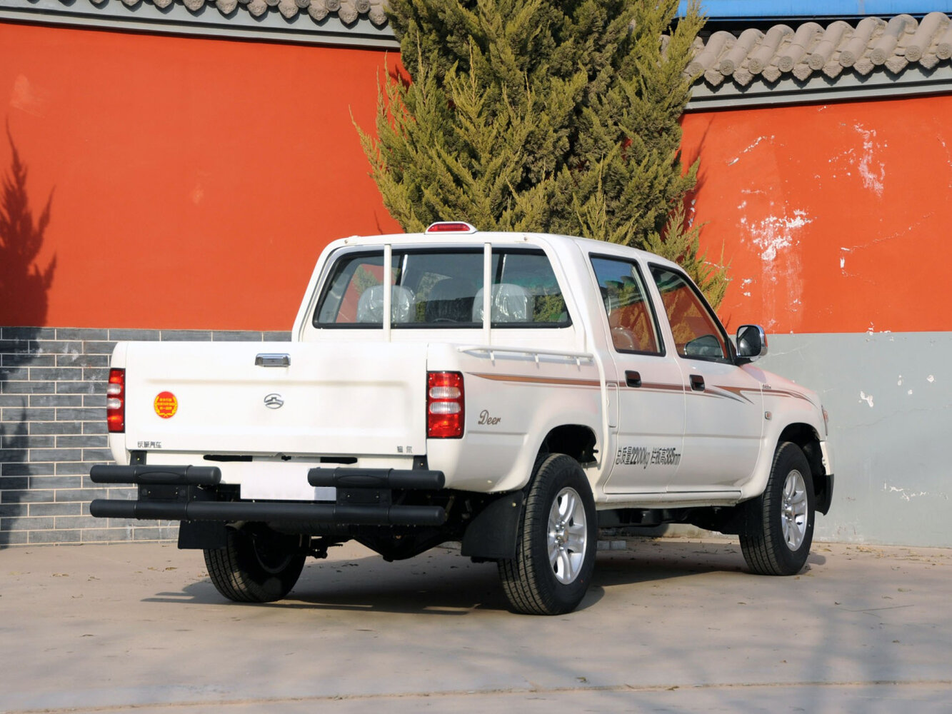 Great Wall Deer, , 1996–2013, Пикап Двойная кабина: Вид сзади в три четверти