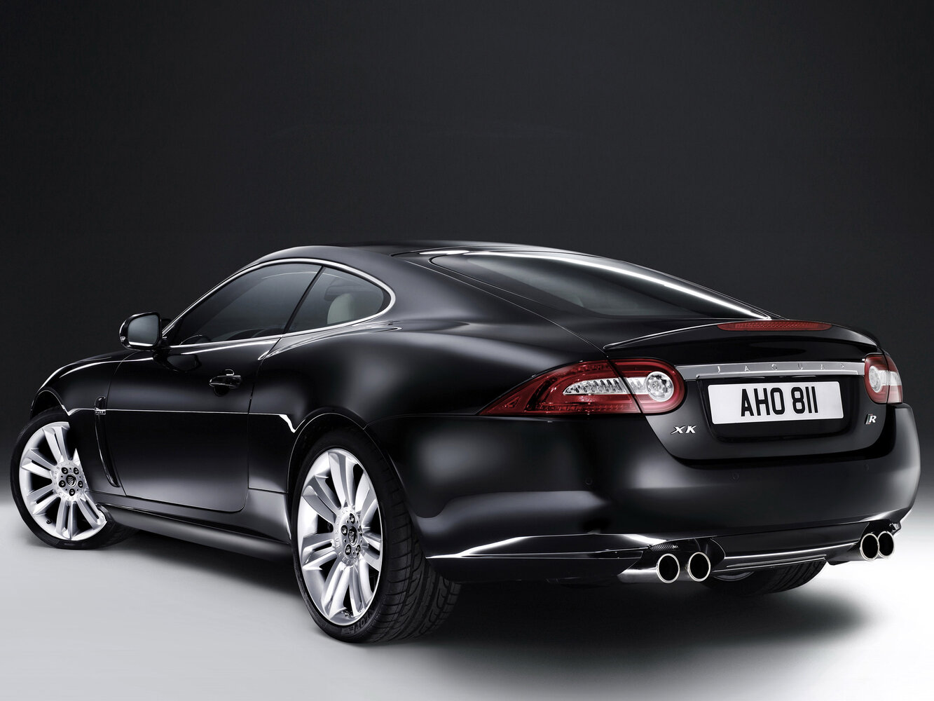 Jaguar XKR, II Рестайлинг 1, 2009–2011, Купе: Вид сзади в три четверти
